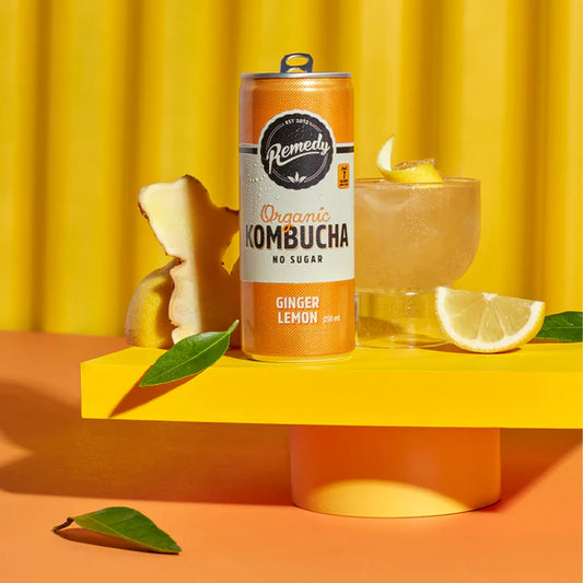 Ginger Lemon | 4 X 250ml Cans