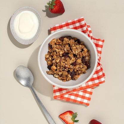 Cranberry and Macadamia Granola