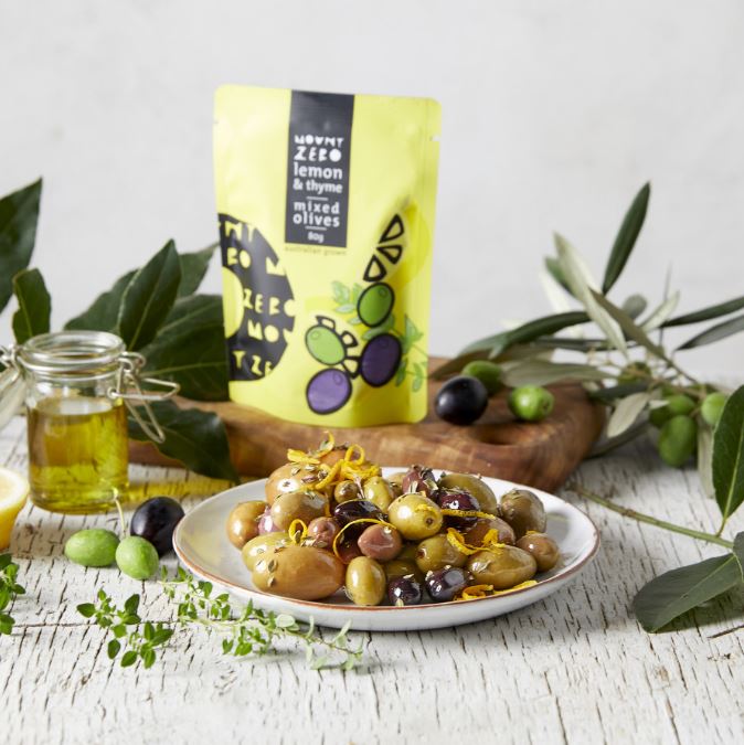 Lemon & Thyme Marinated Mixed Olives