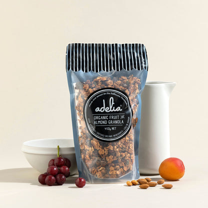 Organic Fruit and Almond Granola