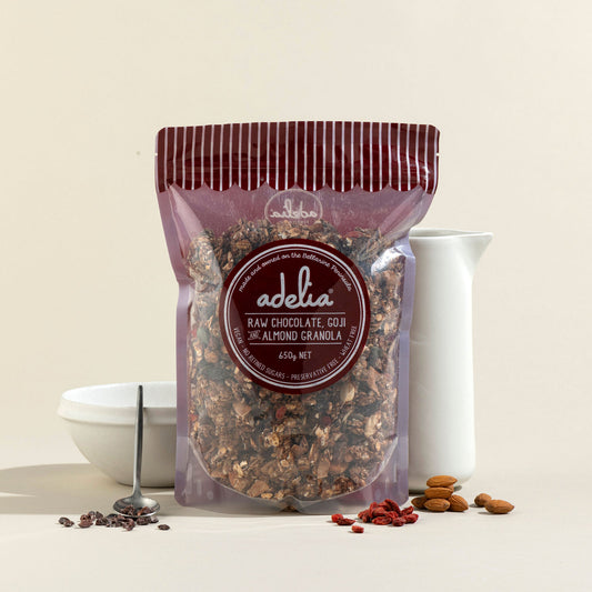 Raw Cacao, Goji & Almond Granola