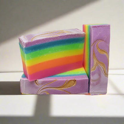 Rainbow Energy Soap