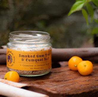 Smoked Gum Tree & Cumquat Salt