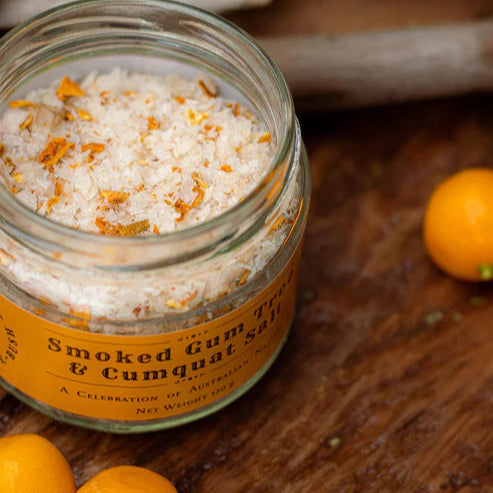 Smoked Gum Tree & Cumquat Salt